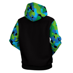 Sudadera unisex sublimada con estampado vibrante, tejido suave y ajuste cómodo para ropa urbana y uso diario. - Product Image 2