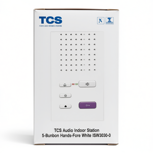 Estación Interior TCS Audio de 5 Botones, Manos Libres, Blanca, ISW3030-0 (ISW3030-0140), Sistema de Intercomunicación para Transmisiones - Product Image 2