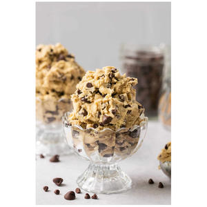 Prix de gros de la crème glacée à la pâte à biscuits saine, bouchées de pâte à biscuits aux pépites de chocolat, best-seller, abordable - Product Image 2