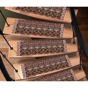 Alfombra con Estampado de Flores Rojas: Bohemia, Moderna, Fácil de Limpiar, Goblen - Product Image 5