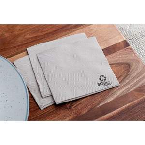Tovaglioli Microdot Eco Nature 20x20cm, 100 Pezzi, 24 Confezioni, B2B - Product Image 1