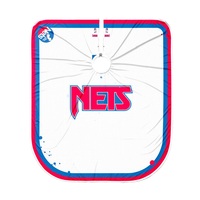Capes de barbier de qualité exceptionnelle New Jersey Nets HWC PRO, design personnalisé pour la coupe.