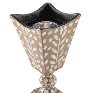 Brûleur d'encens Bakhoor en nacre à prix d'usine, support de parfum classique incrusté de coquillages pour décoration inspirée du patrimoine, vente en gros - Product Image 2