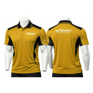 Uniforme professionnel pour le personnel d'entreprise, t-shirt personnalisé avec broderie de logo, respirant, tricoté, 100% coton, manches courtes, vêtements de travail - Product Image 6