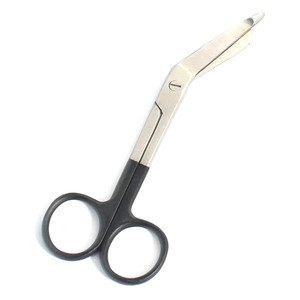 Tijeras quirúrgicas ortopédicas con impresión de logotipo personalizado con mango negro, base de instrumentos quirúrgicos, novedad - Product Image 1