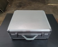 Porte-documents en aluminium multi-usage du Vietnam avec mousse personnalisée, mallette rigide en aluminium