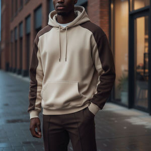 Sudadera con Capucha Extra Grande de Algodón 100%, Material Ligero de Alta Calidad, Ropa Urbana de Moda, Sudaderas Personalizadas para Hombre Hechas en Pakistán - Product Image 1