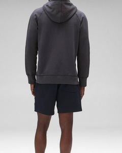 Sweat à capuche de luxe à coupe moderne et réglable avec poignets élastiques Veste d'hiver élégante et essentielle en tissu confortable avec poche avant - Product Image 2