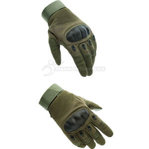 Gants tactiques sur mesure de qualité supérieure Dernière protection extérieure des mains en cuir avec fonction d'écran tactile à vendre - Product Image 2