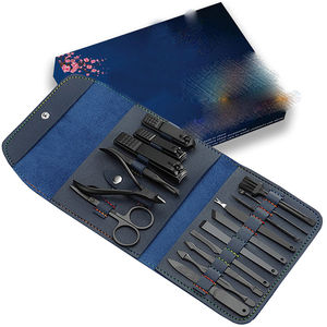 Manicure Set <b>Professional</b> <b>Nail</b> <b>Clippers</b> Kit Pedicure Care Tools Women Grooming Kit 18Pcs for Travel - Product Image 1