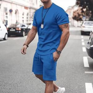 Conjunto de dos piezas de verano para hombre moderno y cómodo para el estilo callejero diario - Product Image 5