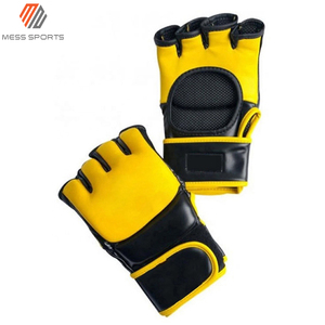 Gants de boxe MMA en cuir PU personnalisés – Gants d'entraînement professionnels de haute qualité - Product Image 6