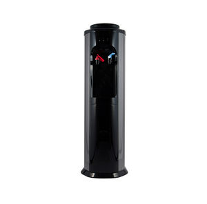 Distributeur d'eau chaude et froide autoportant de bonne qualité avec compresseur Elegance Black pour bouteilles PET/ PC - Product Image 1