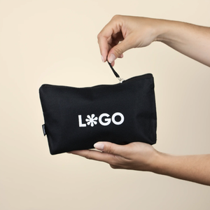 Bolsa de lavado de plástico ecológica para regalos corporativos Estuche de maquillaje de lona Listo para enviar - Product Image 6