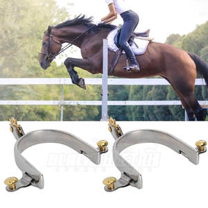 Vente chaude Style unisexe en acier inoxydable équitation éperons confort rouleau équestre sécurité en gros cheval produits - Product Image 3