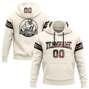 Sudadera con capucha de fútbol americano con estampado personalizado para hombres, ropa deportiva de equipo, jersey de entrenamiento, sudadera polar - Product Image 1