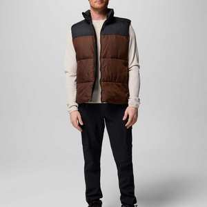 Diseña tu propio chaleco personalizado 2025 con cremallera hinchada para hombre, calentador de cuerpo para hombre, chaleco personalizado con tecnología de burbujas, ropa al por mayor - Product Image 2