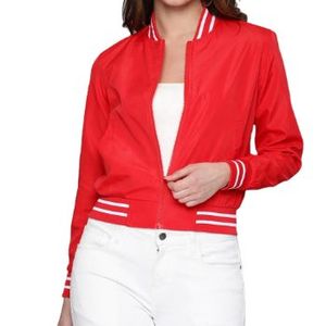 แจ็คเก็ตหนังทีมตัวแทนแขนเสื้อปักอักษรกำหนดเองผู้ผลิตมืออาชีพ - Product Image 2