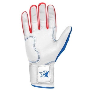 High Quality Durable Eco-Friendly Baseball Batting Gloves Professional Leather Custom Logo Comfortable Breathable - Product Image 4