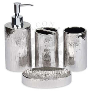 Cobre martillado de alta calidad estilo moderno para el hogar Hotel baño Navidad lujo espacio San Valentín botes de baño personalizados - Product Image 3
