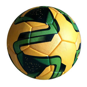 Balón de fútbol cosido a mano de diseño único de color sólido Balón de fútbol cosido a mano de etiqueta privada - Product Image 3