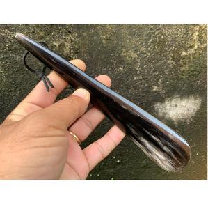 Natural Buffalo Horn <b>Shoehorn</b> Smooth Polished Finish Luxury Footwear Tool - Product Image 1
