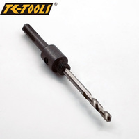 Mandril para sierra perforadora SDS TC-Tools con rosca 1/2"-20UNF, acero de alto carbono y acero de alta velocidad, compatible con sierras perforadoras de 14-30 mm