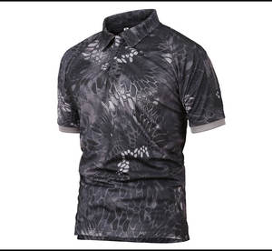 T-shirt polo de couleur unie à manches courtes avec impression de logo brodé meilleur design polos pour hommes Slim Fit de haute qualité - Product Image 6