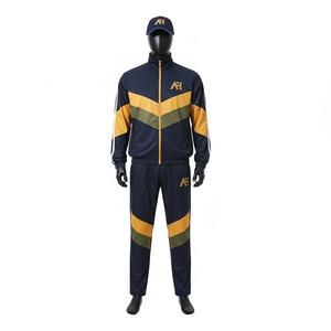 Conjunto Deportivo Unisex de Nailon para Gimnasio y Fitness 2026, Chaqueta Cortavientos Deportiva Personalizada OEM, Ropa Urbana para Correr, 2 Piezas para Todas las Temporadas - Product Image 1