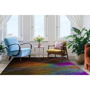 Tapis moderne imprimé en 3D, tapis de couloir vibrant pour salon et cuisine, tapis doux non tissé - Product Image 3