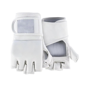 Meilleurs gants de MMA et de kick-boxing demi-doigts de haute qualité, respirants, anti-humidité, en cuir PU, avec fermeture auto-agrippante - Product Image 2