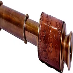 Télescope et jumelles en laiton de l'ère 1920 excellent article de cadeau avec étui en cuir pirate nautique Spyglass vente en gros - Product Image 2