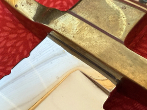 Cuchillo Bowie hecho a mano mango de cuerno cuchillo de supervivencia hoja de acero inoxidable Funda de cuero genuino cuchillo especial. - Product Image 4