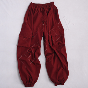 Pantalon Cargo de Ski Snowboard Unisexe Design Personnalisé Respirant Imperméable OEM Nylon Oversize Streetwear Fermeture à Glissière Coupe-Vent - Product Image 2