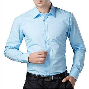 Chemise de bureau à manches longues formelle pour hommes à forte demande couleur unie design décontracté prix bon marché vente en gros OEM Service qualité à l'exportation - Product Image 4