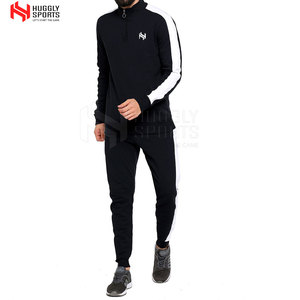 Uso al aire libre Plus Size Custom Logo Chándales para hombres 100% Algodón Último estilo Material duradero Hombres Chándal - Product Image 1