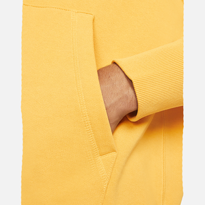 Sweat-shirt décontracté pour homme, coupe classique, 100% coton, grande taille, polaire léger, capuche à cordon, logo personnalisé, couleur unie, hiver - Product Image 4