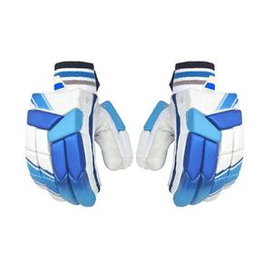 Guantes de bateo de cricket con estilo de alta calidad Agarre cómodo con parche de pulgar de PVC Entrega rápida para bateador - Product Image 4