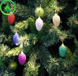 Pinecones ตกแต่งด้วยแสงธรรมชาติที่มีน้ำหนักเบาและสง่างามเป็นสัมผัสที่เรียบง่ายแต่สวยงามสำหรับการตกแต่งวันหยุดและตกแต่งบ้านตลอดทั้งปี - Product Image 5