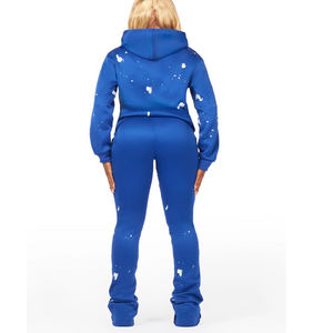 Conjunto Deportivo para Mujer, Chándal de Tela Sin Costuras, Suave, Cómodo y Transpirable para Entrenamiento, Correr y Hacer Ejercicio - Product Image 2