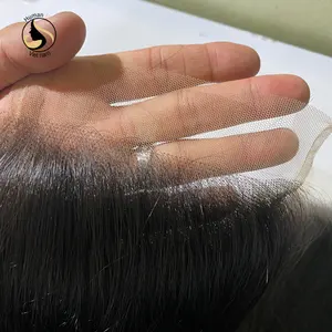 Wholesale Straight Remy Vietnamese Raw Hair Lace Closure 5x5 HD Lace Closure Virgin Cuticle Aligned Hair 4x4 Lace Closure