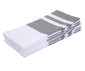 <b>Set</b> of 6 Handmade Vintage <b>Square</b> Cotton Napkins 100% Reusable Embroidered Customisable Design for Home or Airplane Use - Product Image 4