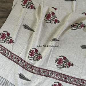 Jeté en coton imprimé couleur rouge et blanc décor à la maison jeté en gros pour salon décor canapé décor canapé jeté - Product Image 3