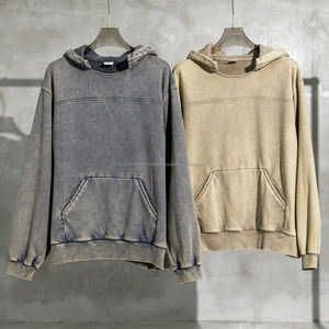 455G Custom Embroidered Screen Puff Printing Plain Sweatshirts Sublimated Blank Custom Logo <b>Men's</b> Hoodies & Sweatshirts - Product Image 1