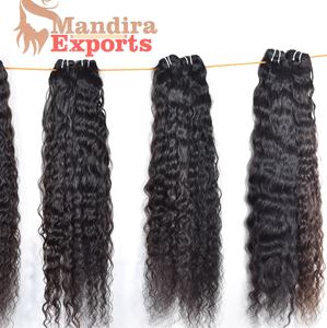 <b>Cheap</b> Raw Machine Double Weft Vendor Black Color Natural Long Kinky Curly Bundles Virgin Human Indian Hair <b>Extensions</b> - Product Image 4
