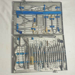 Kit de instrumentos periodontales, juego de ortodoncia quirúrgica de implante Dental de 33 piezas, Manual Premium de calidad, quirúrgico de acero inoxidable - Product Image 1