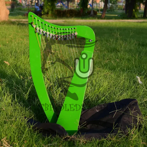 Arpa Irlandesa de 15 Cuerdas para Bebés, Hecha a Mano, de Madera de Haya, con Bolsa de Transporte Acolchada, Juego de Cuerdas, Llave de Afinación - UNBRIDLEDS INDUSTRY 100% Calidad Premium - Product Image 6