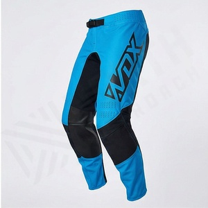 Pantalon de course moto pour homme, poches latérales, imperméable, coupe-vent, protection UV, nylon polyester, couleur personnalisée - Product Image 3