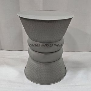 Muebles de sala de estar modernos de lujo, mesa de centro redonda, marco de Metal de estilo nórdico y parte superior de madera que combina estilo y funcionalidad - Product Image 6