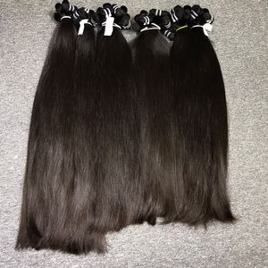 Haute qualité 100% vierge naturelle droite pour les extensions de cheveux crus vietnamiens de qualité couleur claire teint couleurs cheveux humains - Product Image 4